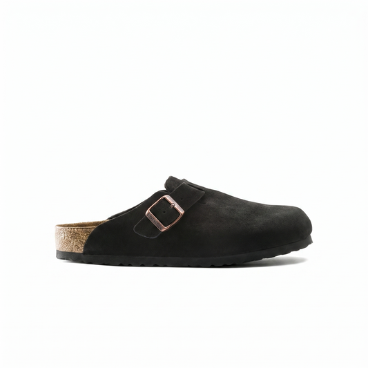 Boston Soft Suede Clog