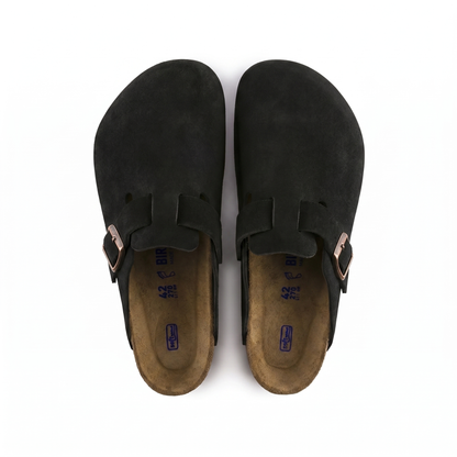 Boston Soft Suede Clog
