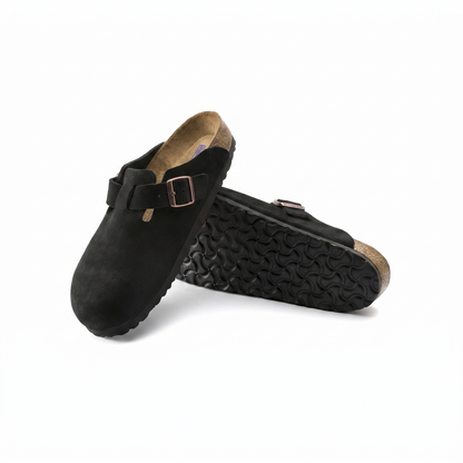 Boston Soft Suede Clog