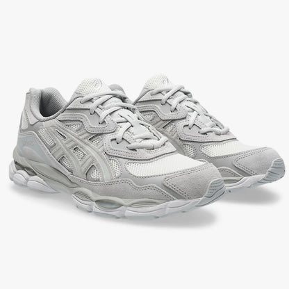 Asics GEL NYC Gray sneakers with two laces